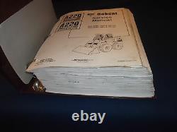 Bobcat A220 Skid Steer Loader Service Shop Repair Manual Book 6901245 Original