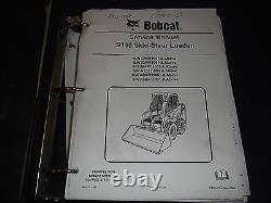 Bobcat S130 Skid Steer Loader Service Shop Repair Manual Book 6904121