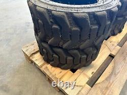Bobcat S70 Skidsteer tyres, used 23 x 8.50 x 12