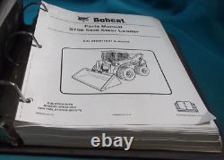 Bobcat S750 Skid Steer Loader Parts Manual Book Catalog S/n Atdz11001-up