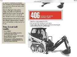 Bobcat Skid Steer Backhoe Attachment ONLY For S70 Or 463 Models