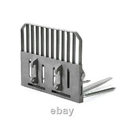 Bobcat Skid Steer Loader Metal Fork Bucket for 1/14 Engineering Hydraulic Truck