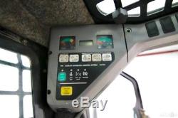 Bobcat T300 Skid Steer Cab Track Loader, Ac/heat, 81 HP Turbo, 9702 Lbs