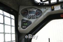 Bobcat T320 Cab Skid Steer Track Loader, 92 Hp, Ac/heat, Steel Tracks, Iso/h