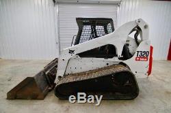 Bobcat T320 Skid Steer Track Loader, 92 Hp, Ready To Go To Work