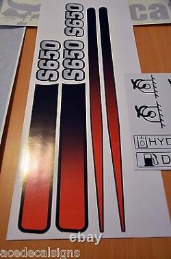 Bobcat T590 Decals Stickers Bobcat track loader Repro Aftermarket Decal kit