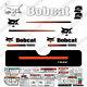 Bobcat T630 Compact Track Loader Decal Kit Skid Steer (straight Stripes)