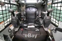 Bobcat T650 Cab Skid Steer Loader, 2-speed, Ac/heat, Only 1441 Hrs