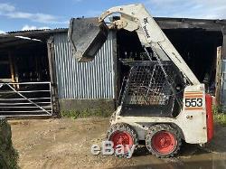 Bobcat skid steer loader