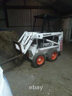 Bobcat skid steer loader