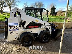 Bobcat skid steer loader used