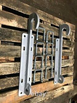 Bolt On Loader/telehandler Brackets Please Select Type And Colour Green