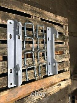 Bolt On Loader/telehandler Brackets Please Select Type And Colour Green