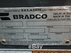 Bradco Sg30 High Flow Skid Steer Stump Grinder