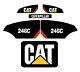 Cat 246c Decals Stickers Kit Skidsteer Loader Full Set Caterpillar Xps High Flow