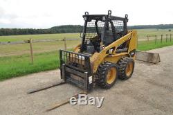 CATERPILLAR 216 B3 Cat y2013 SKID STEER COMPACT LOADER +Bucket +Forks £13750+VAT