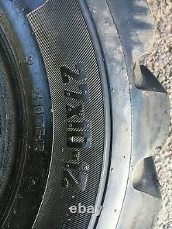 Camso 27x10-12 tyre from JCB forklift truck or skid steer loader