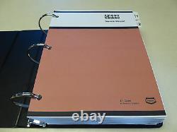 Case 1825 Uni-Loader Skid Steer Service Manual Repair Shop Book NEW withBinder