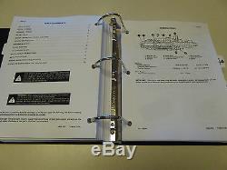 Case 1825 Uni-Loader Skid Steer Service Manual Repair Shop Book NEW withBinder