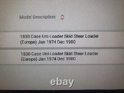 Case 1830 Skid Steer Loader 1971 Hydraulic Pump Part Number D61905 / 363688a1