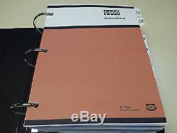 Case 1845B Uni-Loader Skid Steer Service Manual Repair Shop Book NEW withBinder