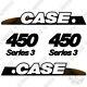 Case 450 Series 3 Decal Kit Skid Steer Loader Replacement Sticker Set (450s3)