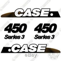 Case 450 Series 3 Decal Kit Skid Steer Loader Replacement Sticker Set (450S3)