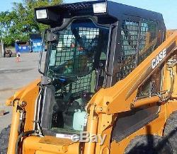 Case EXTREME DUTY 1/2 Door and cab enclosure. Skid steer loader glass window
