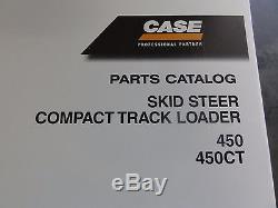 Case IH 450 465 450CT Skid Steer Compact Track Loader Service Manual with Parts