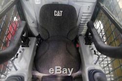 Cat 277c Cab Track Skid Steer Loader, Heat, New Tracks, 2 Speed, Float Control