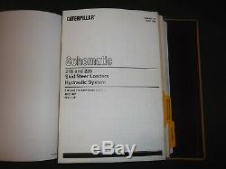 Cat Caterpillar 216 226 Skid Steer Loader Service Shop Repair Book Manual