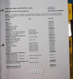 Cat Caterpillar 236b 246b 252b 262b Skid Steer Service Shop Repair Manual Book