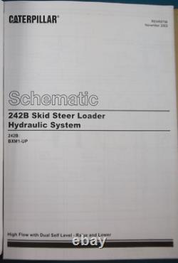 Cat Caterpillar 236b 246b 252b 262b Skid Steer Service Shop Repair Manual Book