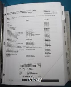 Cat Caterpillar 246c 256c 262c 262c2 272c Service Skid Steer Shop Repair Manual