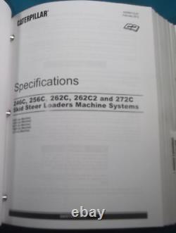 Cat Caterpillar 246c 256c 262c 262c2 272c Service Skid Steer Shop Repair Manual