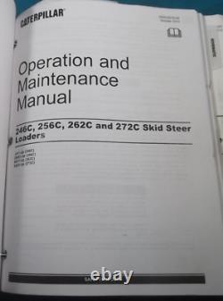 Cat Caterpillar 246c 256c 262c 262c2 272c Service Skid Steer Shop Repair Manual