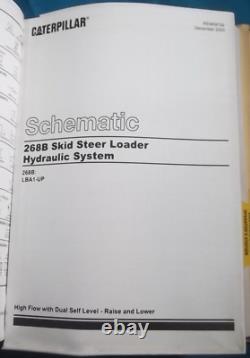 Cat Caterpillar 248b 268b Skid Steer Loader Service Shop Repair Manual Book