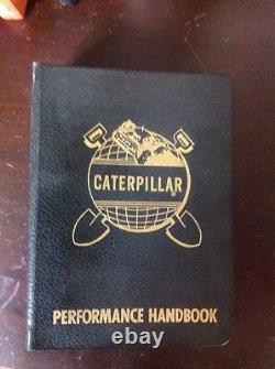 Cat Caterpillar Performance Handbook Pre 1st Edition