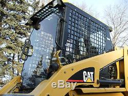 Caterpillar 226 B Cat 1/2 EXTREME DUTY door+ cab enclosure. Skid steer loader