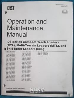 Caterpillar 226d3 232d3 236d3 246d3 S57d3 259d3 Operation & Maintenance Manual