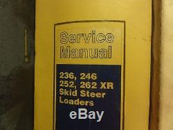 Caterpillar 236 246 252 262XR Skid Steer Loaders Repair Service Manual OEM