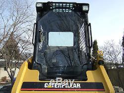 Caterpillar 246 B Cat 1/2 EXTREME DUTY door+ cab enclosure. Skid steer loader