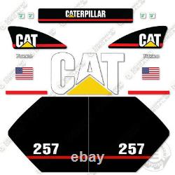 Caterpillar 257 Decal Kit Skid Steer Loader Equipment Decals