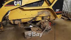 Caterpillar 287 tracked skid steer multi terrain loader, low hours excavator