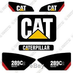 Caterpillar 289C-2 Decal Kit Equipment Decals (High Flow XPS Two Speed)