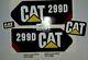 Caterpillar 299d Decal Kit Cat Skid Steer Stickers Usa Fast Free Shipping