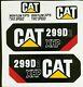 Caterpillar 299d2 Xhp Decal Kit Cat Skid Steer Stickers Usa Fast Free Shipping
