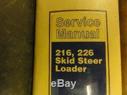 Caterpillar CAT 216 226 Skid Steer Loader Repair Service Manual 4NZ 5FZ