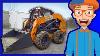 Construction Vehicles For Kids With Blippi Skid Steer