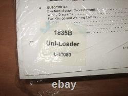 Custodia 1835b Uni-loader Skid Steer Shop Repair Service Manual Plastic 8-42080